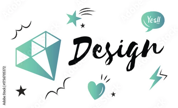 Fototapeta Logo Design Tips Vectors