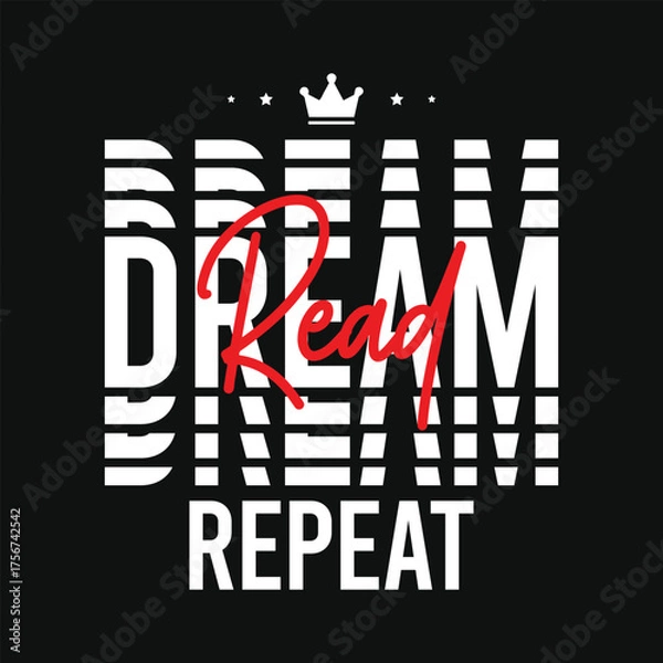 Fototapeta Best awesome eye catching motivational quotes simple minimal text typography tshirt design