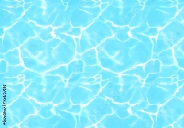 Fototapeta 青い海・水面のテクスチャ
