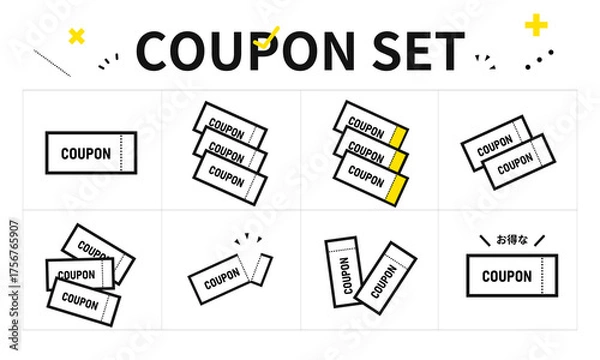 Obraz COUPONセット