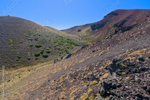 Obraz 岩手山、薬師岳東側から望む妙高岳と薬師岳