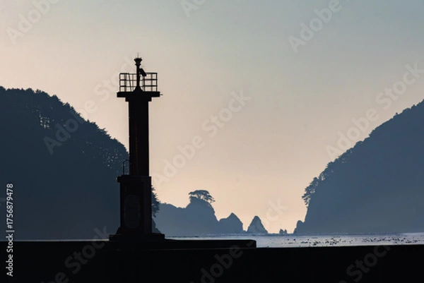 Obraz 日本周遊　東北行脚　釜石唐丹の海