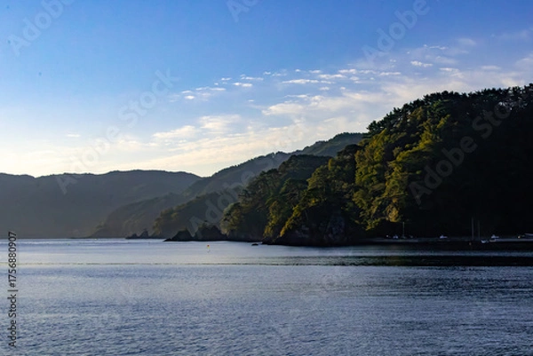 Obraz 日本周遊　東北行脚　釜石唐丹の海