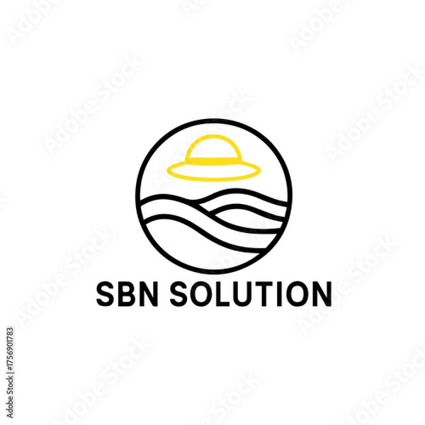 Obraz SBN Solutions Logo Design