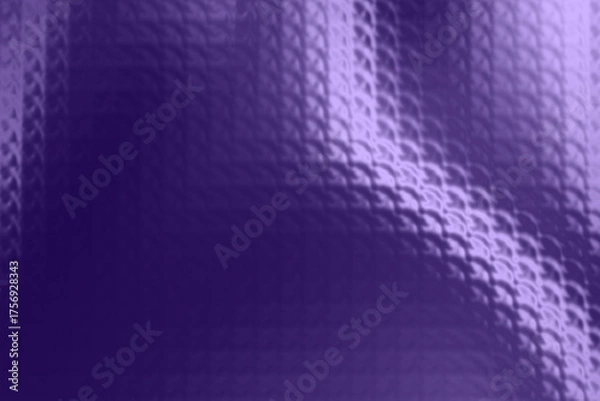 Obraz Diagonal ribbons of patterned glass transition into deep purple, delivering a sleek, reflective background with soft, layered depth.