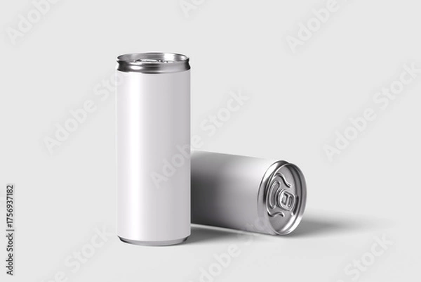 Obraz Soda can blank mockup
