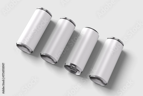 Obraz Soda can blank mockup