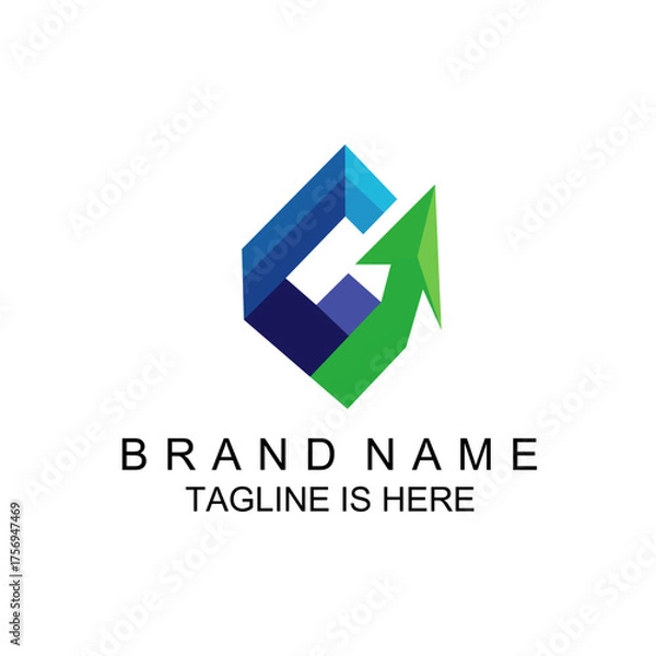 Obraz Abstract logo desig Vector logo template