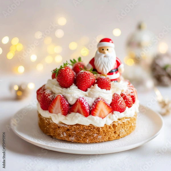 Obraz クリスマスケーキ