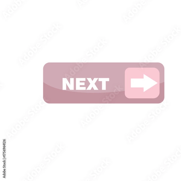 Fototapeta Next Button Bar