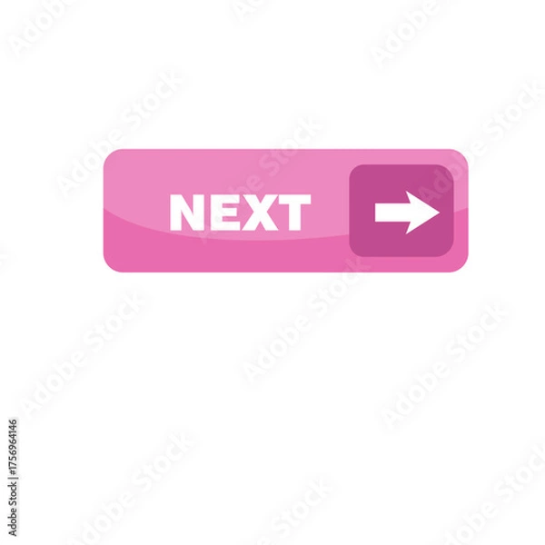 Fototapeta Next Button Bar