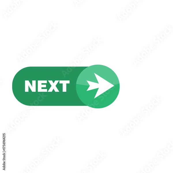 Fototapeta Next Button Bar