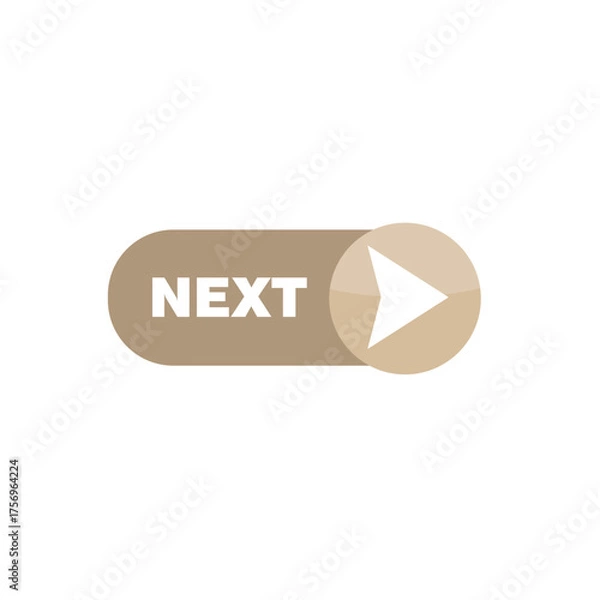 Fototapeta Next Button Bar
