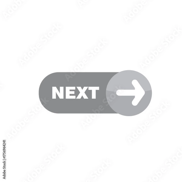 Fototapeta Next Button Bar