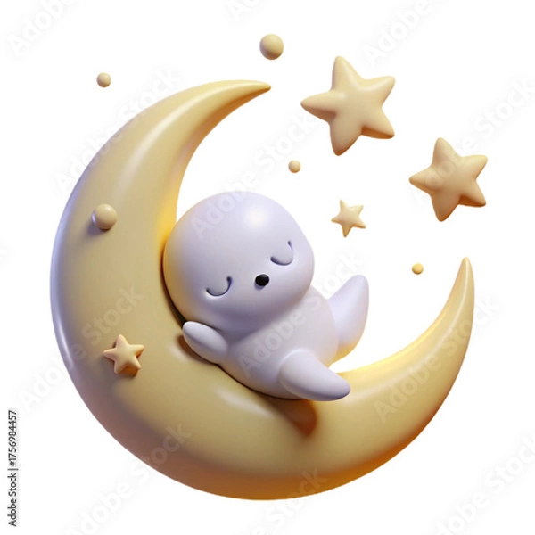 Obraz moon and stars