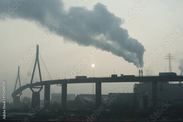 Obraz Köhlbrandbrücke