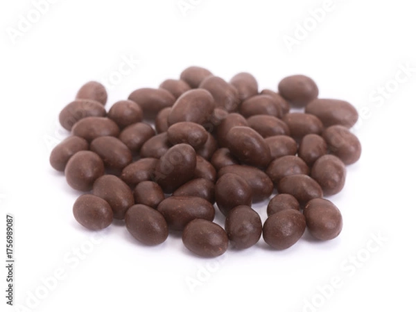 Obraz Peanuts covered in chocolate