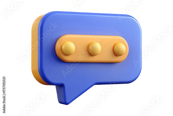 Obraz  message bubbles