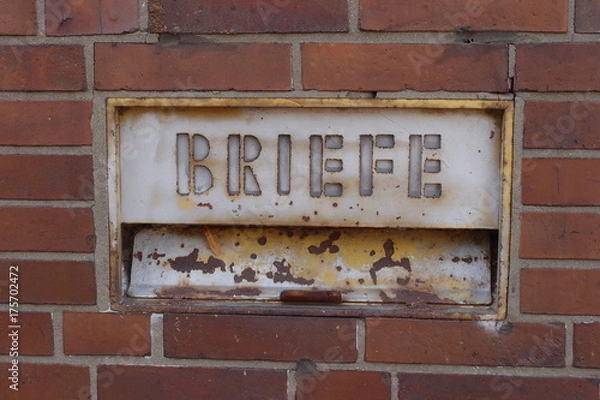 Obraz Briefe rostig alt
