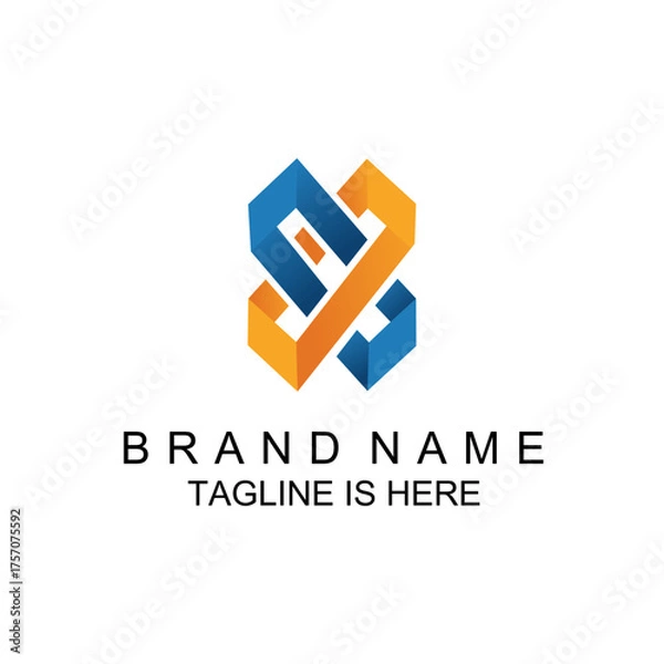 Obraz Abstract logo desig Vector logo template