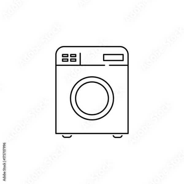 Fototapeta Washer icon