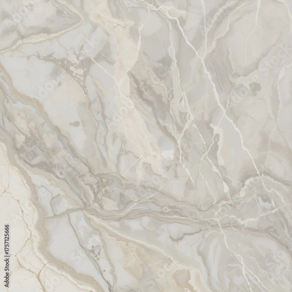 Obraz Ashen marble stone with a smooth continuous surface, subtle veining.