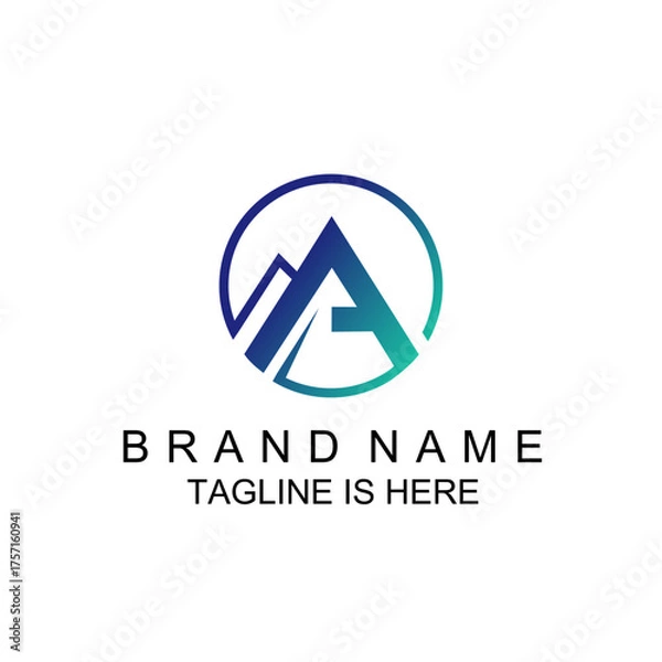 Obraz Abstract logo desig Vector logo template