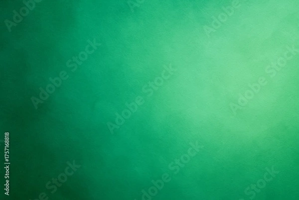 Obraz Abstract Green Gradient Background with Smooth Textured Effect