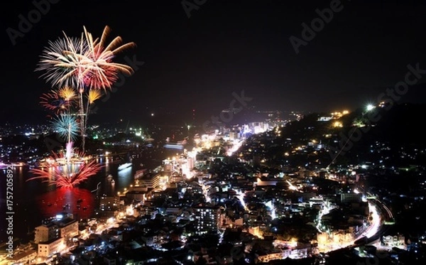 Obraz 尾道住吉花火