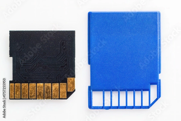 Fototapeta High-Speed MicroSD and Adapter for Digital Devices