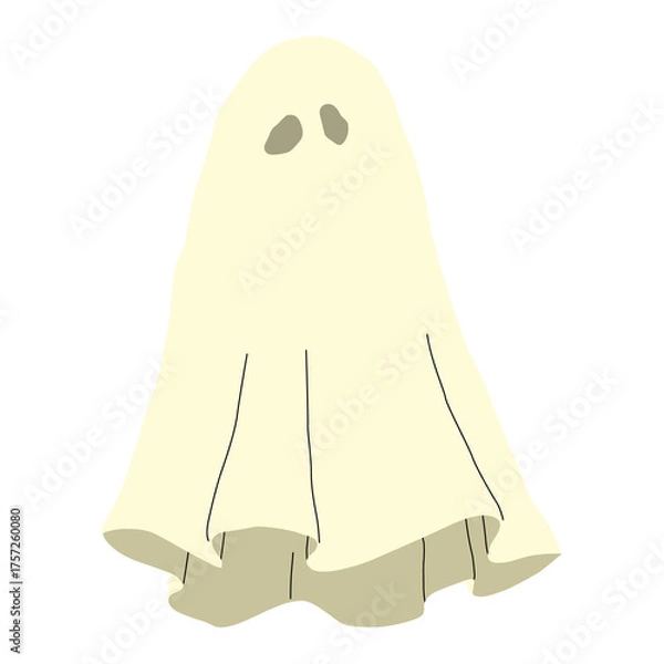 Obraz Ghost 2 cute, PNG illustration.