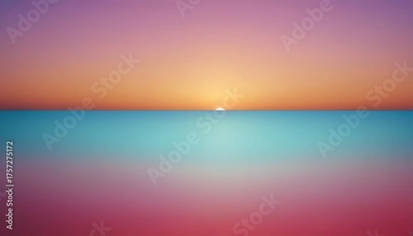 Obraz sunset over the sea