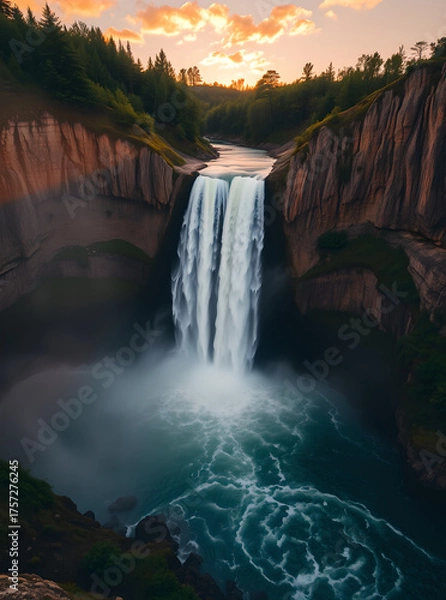 Fototapeta Wasserfall 