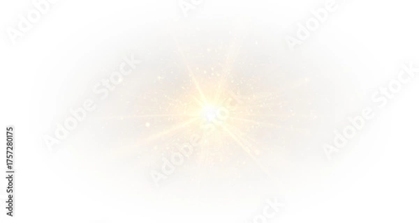 Obraz Golden festive illumination