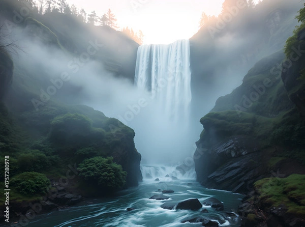 Fototapeta Wasserfall 