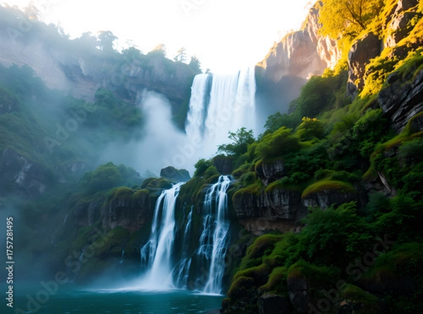 Fototapeta Wasserfall 