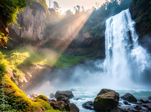 Fototapeta Wasserfall 