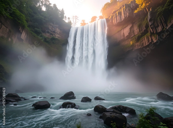 Fototapeta Wasserfall 