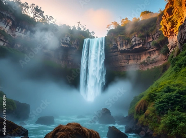 Fototapeta Wasserfall 