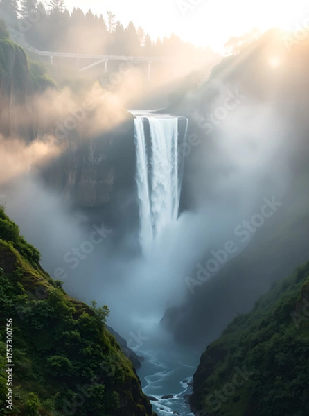 Fototapeta Wasserfall 