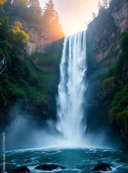 Fototapeta Wasserfall 