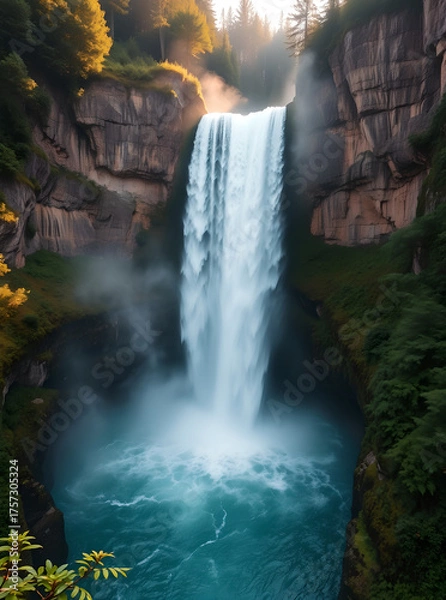 Fototapeta Wasserfall 