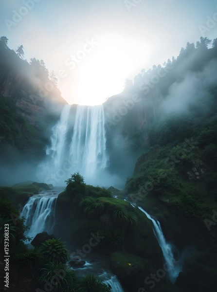 Fototapeta Wasserfall 