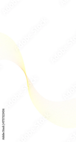 Obraz シンプルでかわいい縦長の流線型デザイン