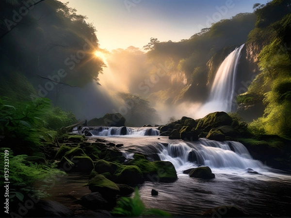 Fototapeta Wasserfall 