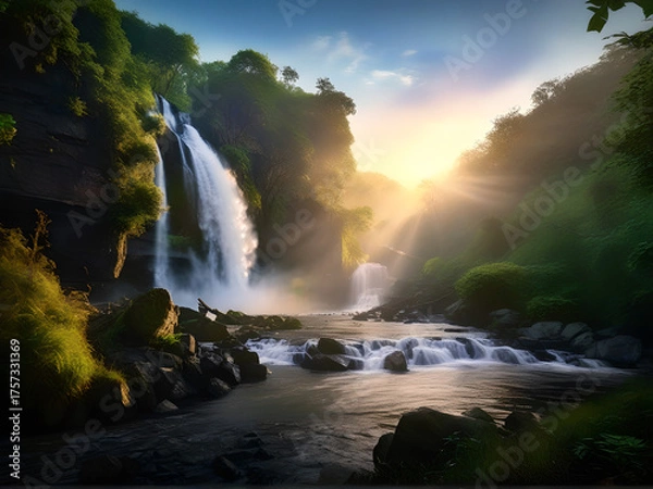 Fototapeta Wasserfall 