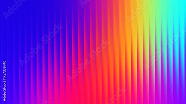 Fototapeta Dynamic Spectrum Vertical Stripes Gradient Spectrum with Vibrant Color Transitions Abstract Backdrop with Vivid Hues Flow and Bright Colorful Lines Art