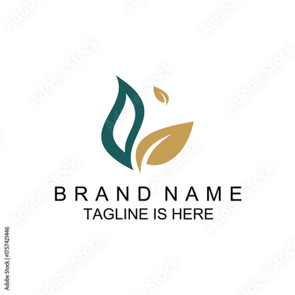 Obraz Logo flower Design and Branding Elements