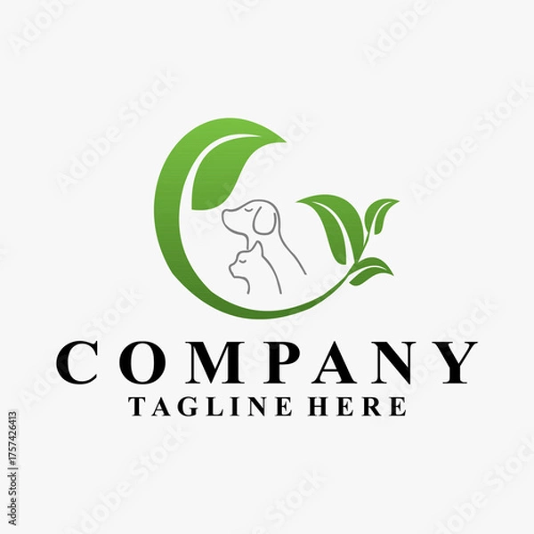 Obraz Harmony with Pets Logo