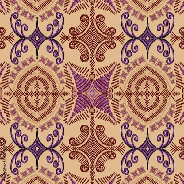 Fototapeta seamless ornamental pattern